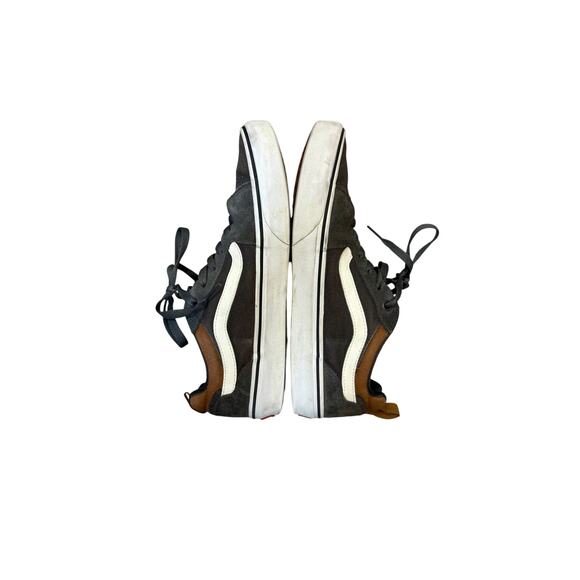 Vans Old Skool Skate Shoes Dark Gray Brown Men’s Size 9 - Picture 6 of 8